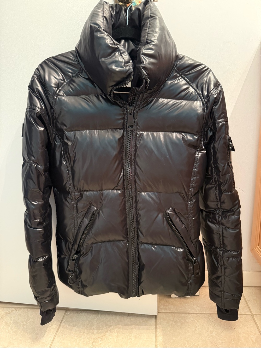 SAM Freestyle Puffer Down Jacket - Women's Black Jacket Size Small